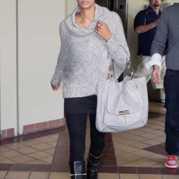 COACH Pinnacle Kristin Embossed Python Tote - Picture 1 of 5